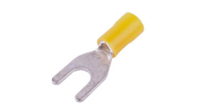 Końcówka Widełkowa Izolowana 6 M6 Żółta 100Szt Sge Kwy6