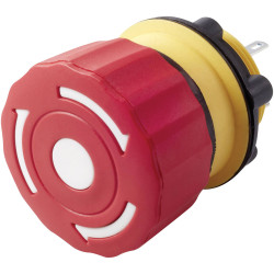 TruComponents 783091 Kill Switch, Panel, 1 NC, Illuminated, IP65, 250V, 3A