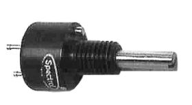 Model 140 1/2" (12.7 mm) Single - Turn Wirewound Bushing Mount Type Precision Potentiometer