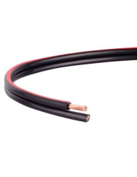PRZEWÓD SMYp 2x1mm CZARNY/CZERWONY