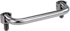 Handle, angled, steel, (L x W x H) 118 x 14.2 x 43 mm, 286.6