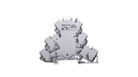 Złączka Szynowa 3-Piętrowa 2,5Mm2 Szara Pe/L/L 2002-3227 Topjobs