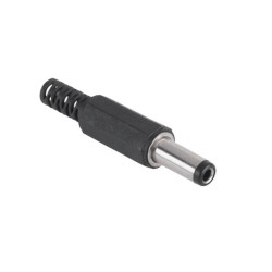 WTYK DC 2.1/5.5 DO ZASILACZY NA KABEL PRZEWÓD LUTOWANE - 14mm