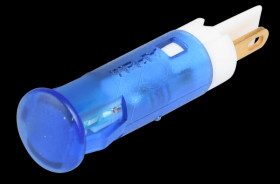 QS61XXB12 Indicator LED, 12 V DC, 6 mm, FASTON, blue