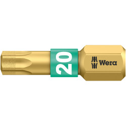 Wera 05066104001 BiTorsion Diamond Hard Bit For Torx Screws TX20 x 25mm