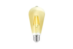 Żarówka LED E27 ST64 dekoracyjna Filament Vintage 4W 400lm 3000K AC220-240V LD-ST64FV4-30