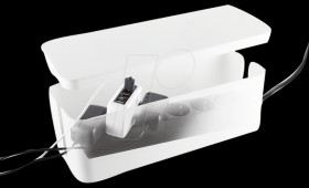 KAB0063 Cable Box, 407x157x133.5mm, White