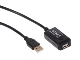 Przedłużacz kabel USB 2.0 aktywny 10m Maclean MCTV-757 MCTV-757