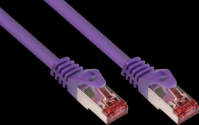 8060-500V Patch cable Cat.6, S/FTP PiMF, 250 MHz, violet, 50m