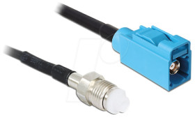 88598 HF cable, FAKRA Z socket &gt; FME socket, 20cm