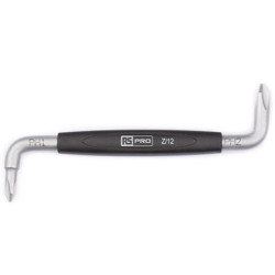 Wkrętak dwustronny kątowy, grot Phillips 100 mm RS PRO