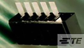 Listwa stykowa PCB 5-pinowe raster: 5 mm Prosty 1-rzędowe TE Connectivity Otwór przelotowy50 V W osłonie