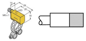 Turck Czujnik pola magnetycznego PNP BIM-PST-AP6X-V1131/S235