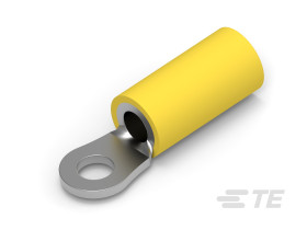 Zacisk oczkowy Ø , M3.5 izolowany Żółty TE Connectivity