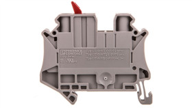 Złączka Przelotowa 2-Przewodowa Z Odłącznikiem Nożowym 6Mm2 Szara Ut 6-Mtl...