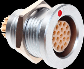 CCB4S1/19 CamCirc Fixed Socket Flat 104 Size 19 Pole