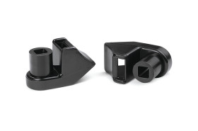 Uchwyt opaski kablowej do opasek 8mm długość 26.8mm szerokość 12,5 mm średnica otworu 5mm HellermannTyton Czarny