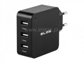 Ładowarka sieciowa 3 x USB 2,4A =(7,2A) 5V DC
