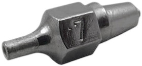 Dysza do rozlutowywania, seria: DX, numer: DX 117, rozmiar: 2.9 x 1.5 x 23mm,