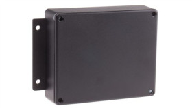 Obudowa Ekranowana Czarny Z Kołnierzem Ip66 Neopren, 139.8 X 89.7 X 55.2Mm,...