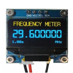 L1 1KHz-100MHz RF Licznik Częstotliwości Sygnału Miernik Wyświetlacz OLED Do Transceivera Radioamatorskiego