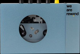 WE-001-B1 Portable Cassette Player with Bluetooth