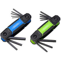 Draper 31269 TX-STAR&#xAE; and Metric Folding Hex Key Set (16 Piece)