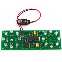 Stroboskop policyjny LED - zestaw DIY do nauki lutowania - AVT EDU621