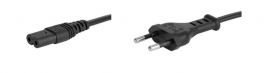 6013.0474 Przewód zasilający 2.5A 2.0 m EU IEC C7 prosty