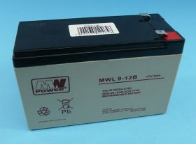 12V/9,0Ah 150x65x94 F2 MWL 9-12B AGM