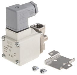 Pneumatyczne zawory elektromagnetyczne SMC 2/2 G 3/8 24V dc 2 portowy 3/8in