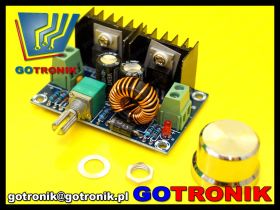 Przetwornica napięcia XL4016 - obniżająca napięcie step down