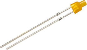 LED, THT, orange, 605 nm, 45 to 90 mcd, 150°, 204AD2L-1B