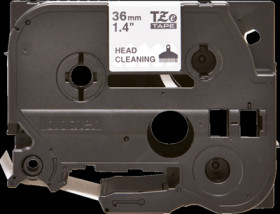 Cleaning cartridge, 36 mm, tape black, 5 m, TZE-CL6