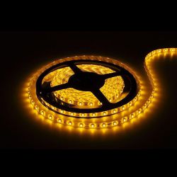 TAŚMA LED 5cm, żółta (bez silikonu)