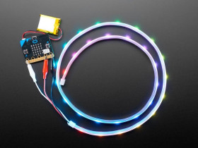 Adafruit NeoPixel LED Strip w/ Alligator Clips - 30 LEDs/meter