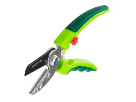 Sekator ogrodowy kowadełkowy 190 mm średnica cięcia 10 mm 15G201 TOPEX