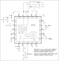 SiGe High-Linearity, 2000MHz to 3000MHz Upconversion/Downconversion Mixer with LO Buffer