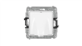 Icon Mechanizm Wypustu Kablowego Biały Iwpk