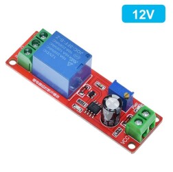 Moduł przekaźnika z opóźnieniem czasowym 12V (MOD-NE02)