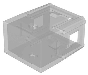 Klosze lampek do przełączników modułowych Soczewka EAO
