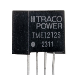 Przetwornica DC-DC, 1W, Uwe 10,8 → 13,2 V DC, Uwy 12V dc, Iwy 80mA, TRACOPOWER
