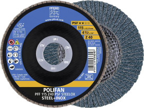 Tarcza lamelkowa PFERD TOOLS Z Psf Steelox 67664115 Średnica 115 mm 10 szt.