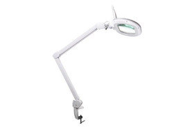 Velleman LED Bureauwerklamp met Vergrootglas voor Precisiewerkzaamheden
