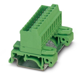 Kostka zaciskowa na szynie DIN Phoenix ContactŚruba UMSTBVK 2.5/13-G-5.08 raster: 5.08mm 12A 630 V