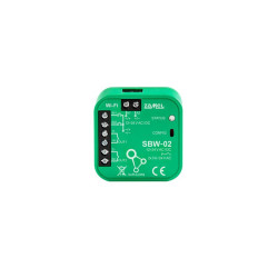Sterownik bramy SBW-02 WiFi 12V 24V 2-kanałowy dwukierunkowy ZAMEL SUPLA