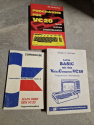 VC-20 Bücher set (Deutsch/German)