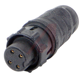 Złącze wielostykowe przemysłowe 4-pinowe Montaż na kablu Wtyczka Switchcraft