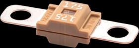 Automotive flat fuse, 175 A, 58 V, light brown, (L x W x H) 41 x 8.24 x 12 mm, MDP175M6