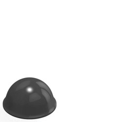 3M SJ5008S Elastikpuffer Bumpon Foot Square Black 12.7x3.1mm 1pc